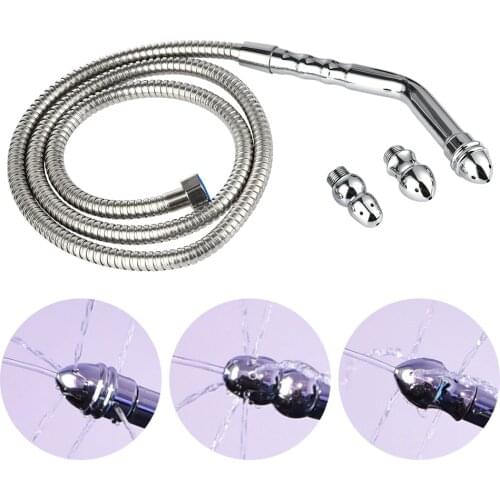 3 Head Anal Shower Health Enema Anal Cleaning Hygienic Shower Bathroom Toilet Bidet Hygienic Enema Shower Female Toilet Faucet