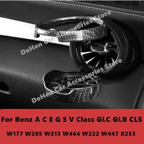 Air Conditioner Outlet Car Water Cup Holder For Benz A C E G S V Class GLC CLS GLB W177 W205 W213 W464 W222 X253 C257 W464