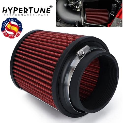 Universal Car Air Filter Modification High Flow Inlet Car Cold Air Intake Air Filter Cleaner Pipe Modified Scooter 4" 100mm