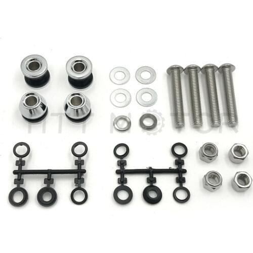 For Harley Davidson Dyna FXDWG 06-08 Dyna FXDF 2008-Up Aftermarket free shipping motorcycle parts Sissy Bar Docking Hardware Kit