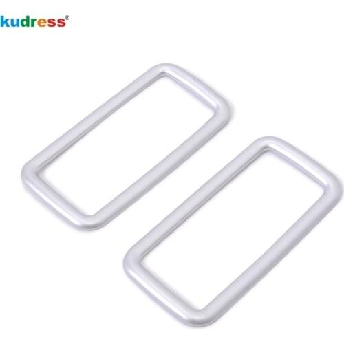 For VW For Volkswagen Tiguan 2017 2018 2019 ABS Matte Car Interior Rear Roof Reading Light Lamp Frame Cover Trim Accessories