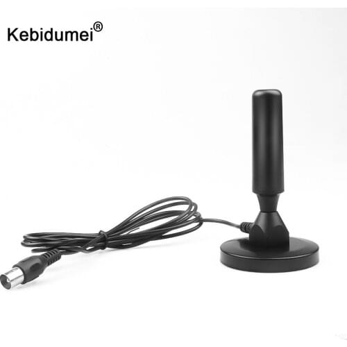 Kebidumei Indoor 30dBi Gain Digital DVB-T/FM Freeview Aerial TV Antenna PC for TV HDTV Digital Wireless Television Antennas