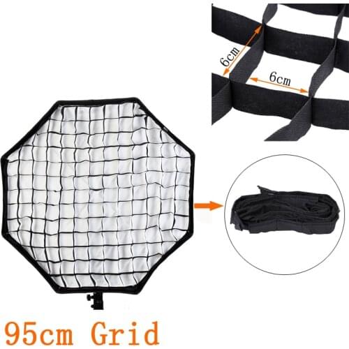 Photo Studio 95cm Octagon Softbox Grid Honeycomb For Photography Studio Soft Box