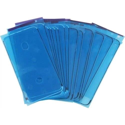 10pcs ori Stickers Adhesive Tape for iphone X 8 7 6s plus LCD touch screen Waterproof sticker Sealant screen Black White