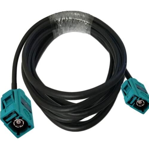 LMR195 Fakra Z Female to Fakra Z Female RF GPS Antenna Coaxial Extension Jumper Cable 50ohm 1m 3m 5m 10m 15m 20m 30m