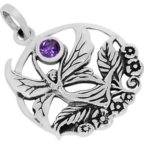 Mystic Topaz Pendant 100% 925 sterling silver Jewelry , 32.6 mm, XAP4011