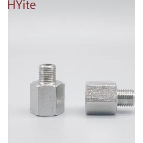 M10 M14 M16 M20 1/8" 1/4" 3/8" 1/2" BSP Male To Female Thread 304 Stainless Steel Socket High Pressure Resistant Pipe Fitting