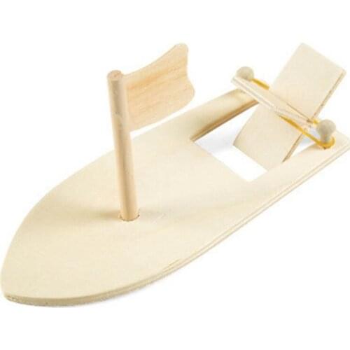 DIY Kits Wooden Sailboat Ship Model Painting Educational Children Kids kindergarten Decoration Gift