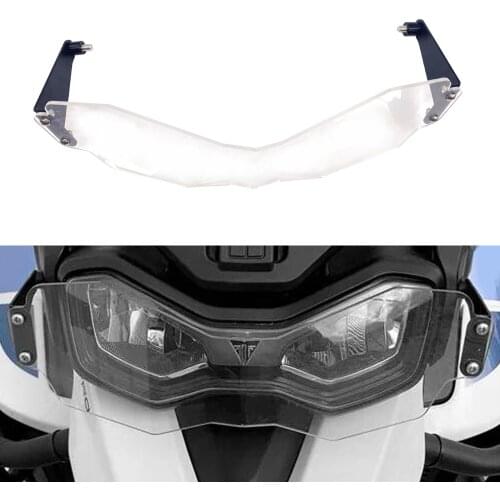 Motorcycle Headlight Cover Guard Grille Cover Light Bracket Front Lamp Cover Replacement for Triumph Tiger 900/Rally/GT PRO