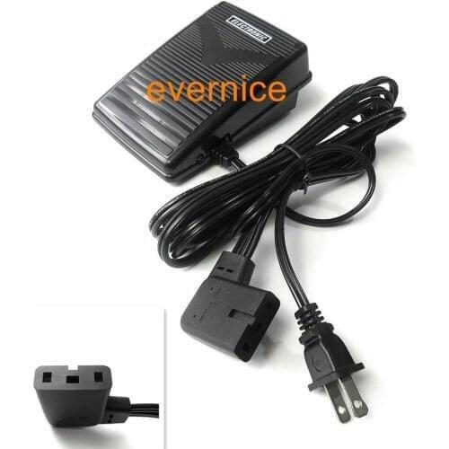 Foot Control w/ Cord (110/120V) for Elna 52,62,Star 11 13 21 23 31 33 41 43 62