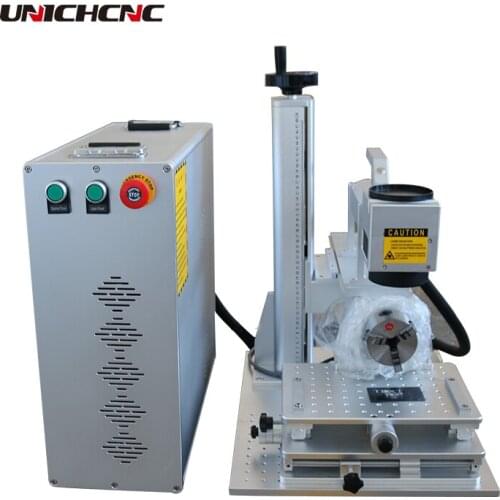 Plastic anodised aluminum steel sliver bird rings laser marking machine 20w