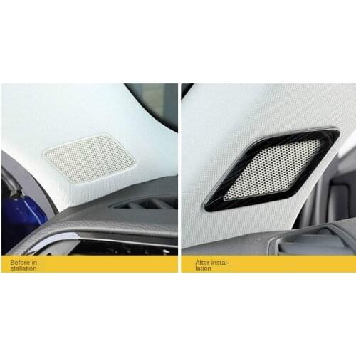 Fit for Audi 19 Q3 modified A-pillar horn frame, treble horn frame decorative frame panel interior decoration