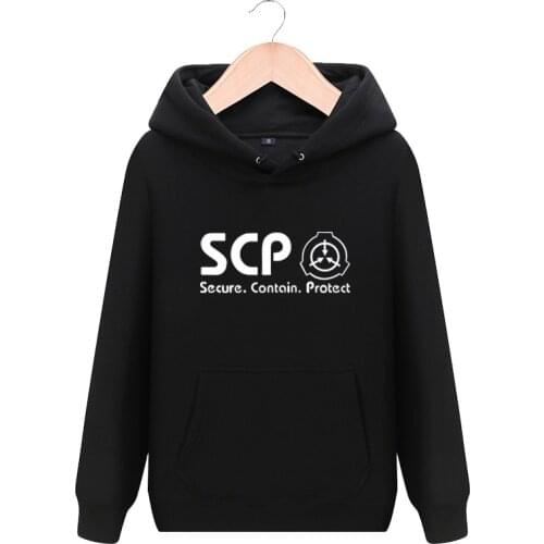 Unsiex Japan Anime SCP Hoodie SCP Foundation chu ni byo chunibyo Hooded Hoodie Pullover SCP Sweatshirts corresponding