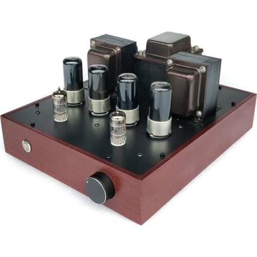 Dynaco 6V6 6P6P 10W * 2 push-pull circuit tube amplifier tube amplifier 12AX7 push, frequency response range 20HZ-20KHZ
