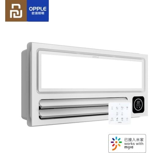 Youpin OPPLE 8 in 1 LED Bath Heater Ceiling Bathroom Light F161Y/F161-Pro Bath Heater Xiaomi Home APP Control 220V 2650W