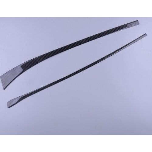 2Pcs Carbon Fiber Car Copilot Dashboard Panel Cover Trim Fit for Honda Civic 8th 2006 2007 2008 2009 2010 2011 Left Hand Drive