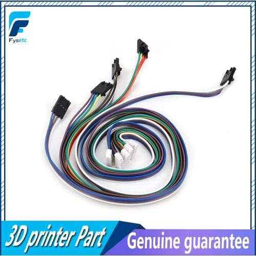5pcs 1M NAMA17 42 Stepper Motor Cables Compatiable With Mini-Rambo Einsy Rambo Rambo 1.3 1.4 F/ Prusa i3 MK2 MK2S MK3 3D Printer