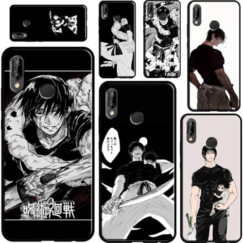 Toji Fushiguro Jujutsu Kaisen For Huawei Nova 5T Mate 20 Lite P Smart 2019 2021 Case For Huawei P30 P40 Lite P10 P20 Pro