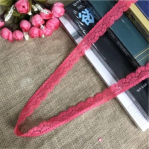 Cm S multi-colored Nylon Spandex stretch Narrow lace trimmings for wedding dress birthday Christmas party