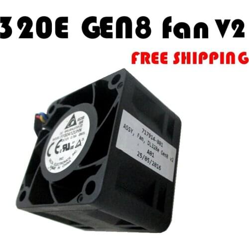 Delta server fan 717914-001 725264-001 FFB0412UHN-BM3L for DL320e Gen8 v2 717914-001 0.81A 12V fan Cooling