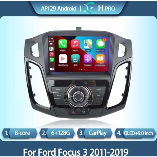 For Ford Focus 3 2011-2019 car smart multimedia video player Focus 3 4G version GPS navigation radio Android 10.0