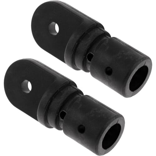 MagiDeal 2Pcs/Set Nylon Boat Bimini Top 22mm 7/8'' Tube Internal Inside Eye End Fitting Canopy Accessories