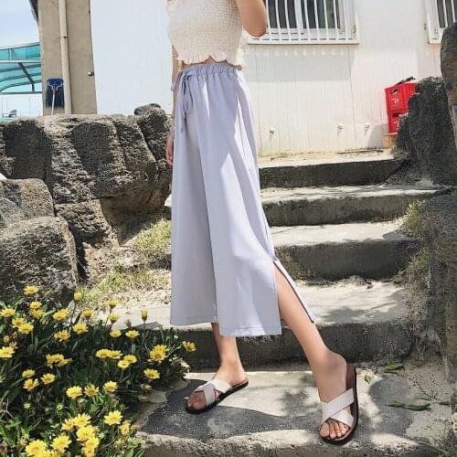 Fashion Korean Womens Leggings Sexy Casua Loose Type Pleasantly Cool Warmer Fit Most Sizes Trousers Womans Leggings