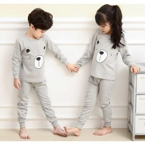 New Big Boys Girls Pajamas Sets Unicornio Pyjamas Kids Sleepwear Cotton Nightwear Homewear Cartoon Toddler Baby Clothes