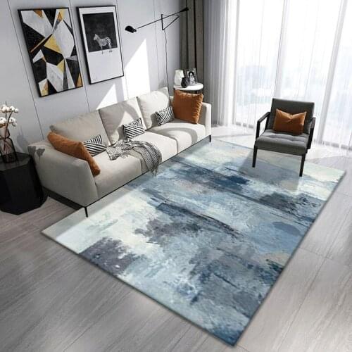 New Modern 3D Geometric Wood Floor Carpet Rug For Living Room Non-slip Washable Carpet For Prayer Commercial Bathroom Or Crawl