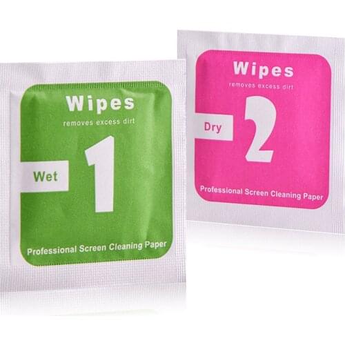 High quality 10pcs/lot Camera Lens LCD Screens Dust Removal Wet Dry Cleaning Cloth Wipes Papers for camera for phone