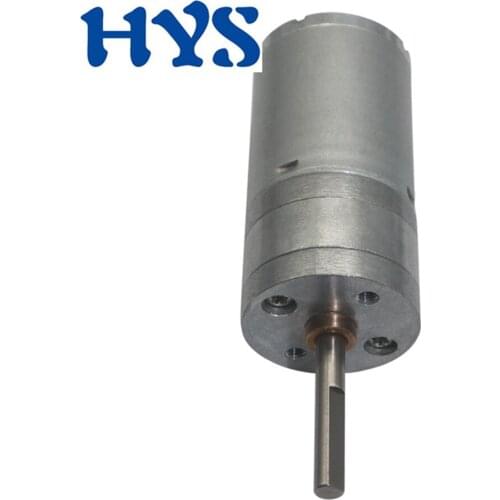 12 V 24 Volt Gear Motor Shaft Length 25mm Speed Reduce Electric DC 6V 12V 24V Mini Motors 16rpm To 1360rpm Moter JGA25-370