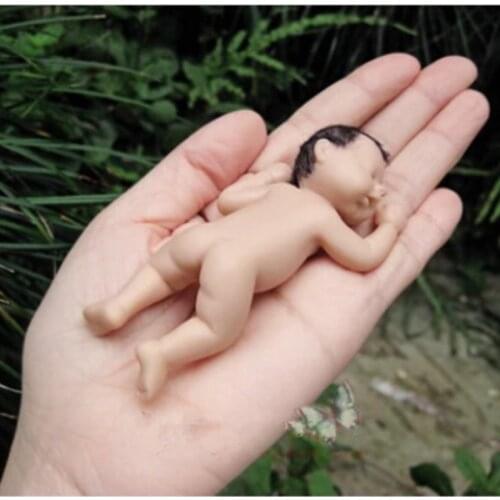 Sleeping Baby Silicone Mold Cake Decoration Mold Moulds Fondant Silicon Rubber PRZY Eco-friendly 001