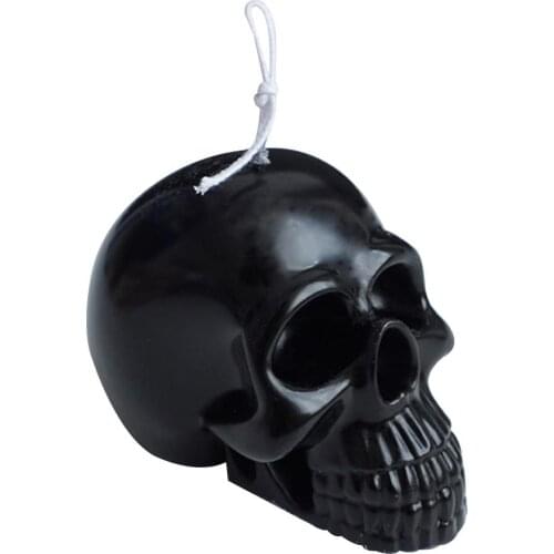 Skull Shape Molds Candle Silicone Mold Wholesale DIY 3d Handmade Skull Candle Mold Candle Making Mould Halloween Party Decor