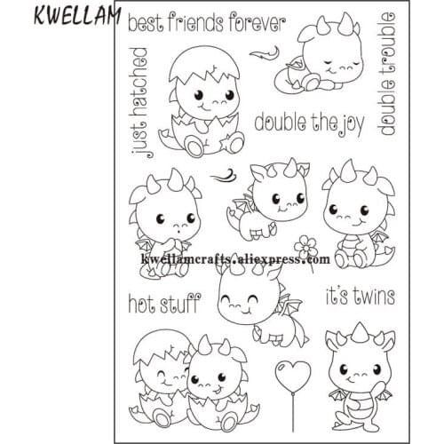 Best friends forever double the joy Scrapbook DIY photo cards rubber stamp clear stamp transparent stamp 10x15cm KW7091404