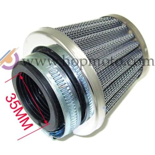Dirt bike 110cc 35mm Air Filter Steel Pod Pit Bike filters