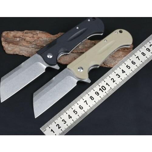 HY001 Folding Knife Tactical Outdoor Pocket 5CR15 Steel Survival Camping Climbing Knife Fruit Knife Defense Tool EDC Gadget