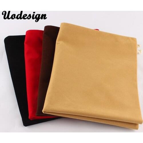 10pcs 40*50cm High Quality Black/red Velvet Bag jewelry Bag Big Pouch jewellery organizer Drawstring Storage Bag