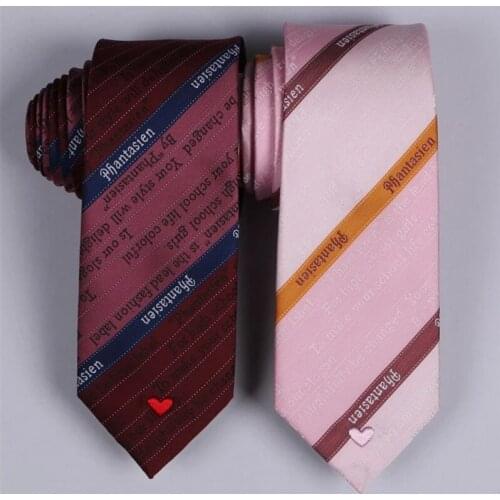 2019 Jk Bow Tie Red Pink Striped Preppy Style British Japanese School Girls & Boys Jk Uniform Bow Tie Neck Tie Students Cosplay