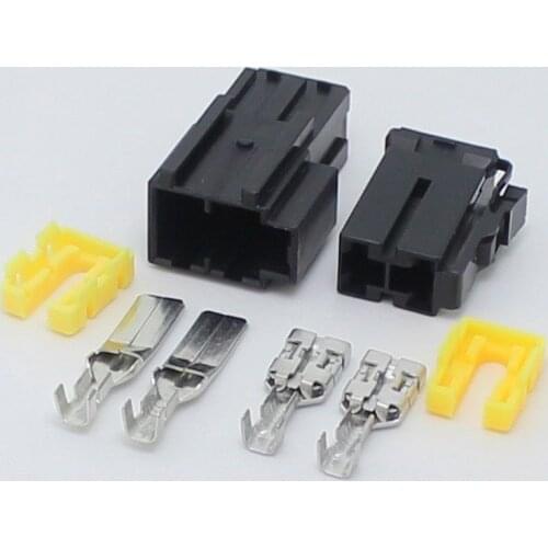 5sets - 9.5MM 2pin Automotive connectors 80A big high amps car refit