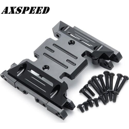 Aluminum Alloy CNC Chassis Plate with Pull Code Kit for 1:10 SCX10-III AXI03007 RC Crawler Car NEW Upgrade Parts