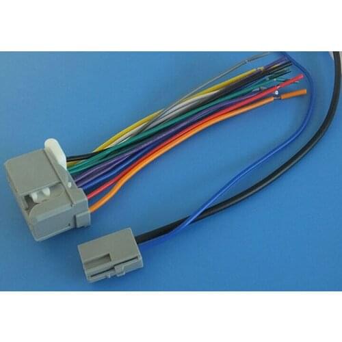 FREE SHIPPING Audio Power Cable with antanna For Honda CRV, for Civic, Speaker Plug, for CD Data Cable, DVD Tail Line