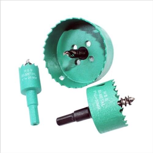 Bi-Metal HSS Wood Hole Saw 16-200mm Steel Drilling Drill Bit Cutter for Stainless Steel Aluminum Iron Plastic Cutter Drill Bit