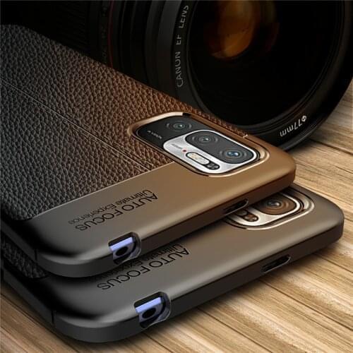For Xiaomi Poco M3 Pro 5G Case Soft Silicone Shockproof TPU Bumper Leather Back Cover Poco M3 Pro 5G Phone Case Poco M3 Pro 5G