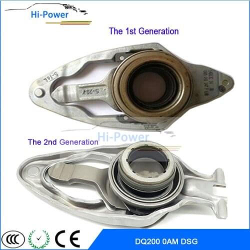 DQ200 0AM DSG7 Speed 7 Transmission Clutch Fork Fit For VW AUDI SKODA SEAT Clutch Release Bearing 1st Generation 2nd Generation
