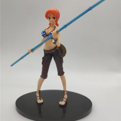 Hot Animation One Piece Top War Action Figures 1/8 Nami PVC Model Toy Collection Dolls Gifts