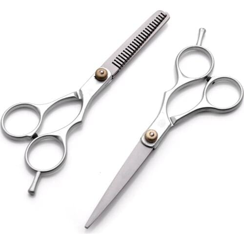 Cutting Thinning Styl Tool Hair Scissors Stainless Steel Snips Shears Barber Salon Barber Hairdressing Professional Hair Clipper