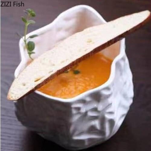 Nordic Style Ceramic Wrinkle Cup Birthday Party Juice Mug Breakfast Milk Cup Home Living Room Office Creative White Tea Cup