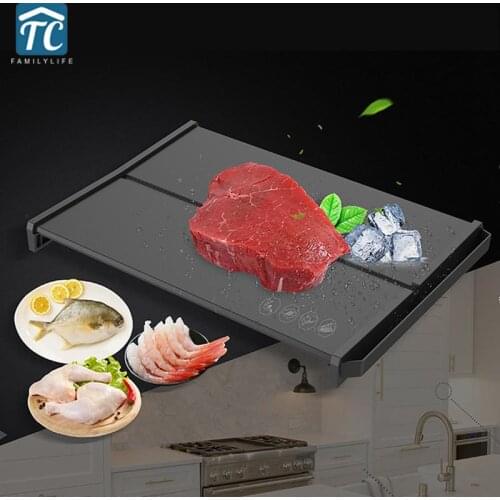 Fast Defrosting Tray Thaw Frozen Food Meat Fruit Quick Defrosting Plate Board Defrost Kitchen Gadget Tool Dropshipping