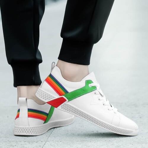 Мужские белые кеды Miflame China At AliExpress