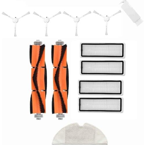 Accessory Set Rags Brush Roller HEPA Filter for Xiaomi Mijia 1C STYTJ01ZHM Mi Robot Vacuum Mop Spare Parts